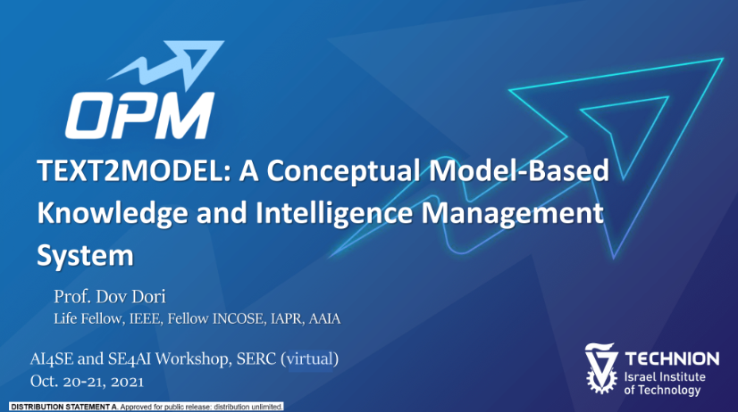 picture for TEXT2MODEL: A Conceptual Model - Based Knowledge and Intelligence Management System