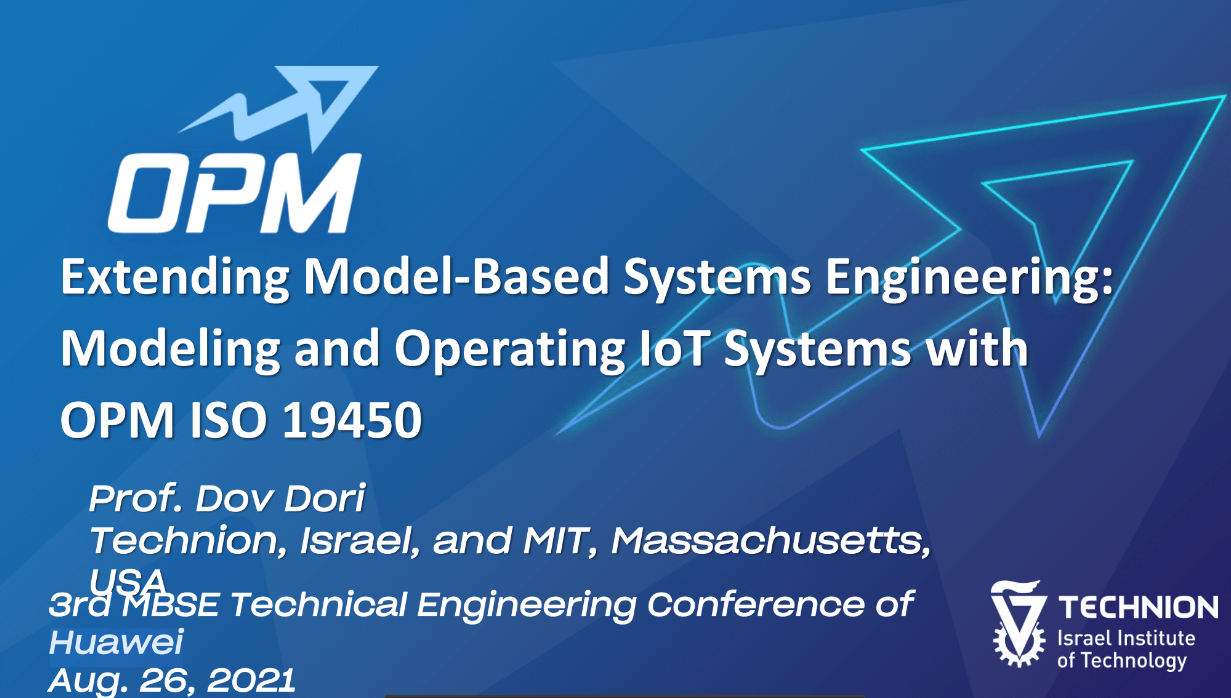 picture for Extending Model - Based Systems Engineering : Modeling and Operating IoT Systems with OPM ISO 19450